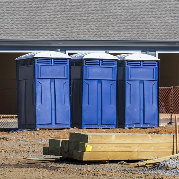 what is the cost difference between standard and deluxe portable toilet rentals in Dodgertown CA